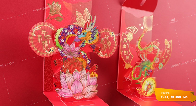Mẫu bao lì xì 3D