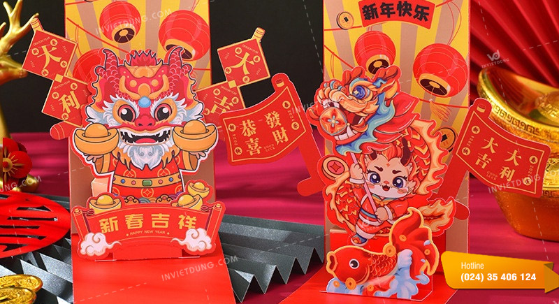 Mẫu bao lì xì 3D