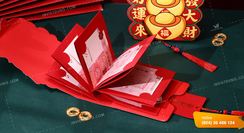 Mẫu bao lì xì 3D
