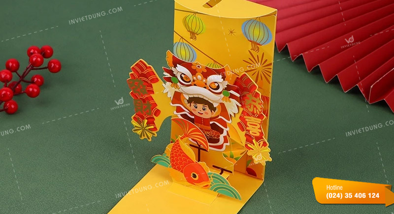 Mẫu bao lì xì 3D