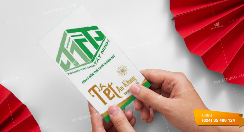 Mẫu bao lì xì bất động sản