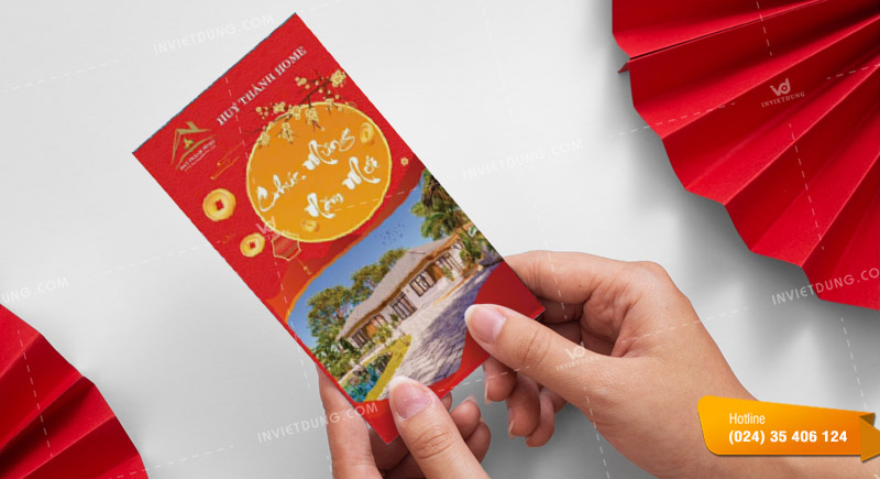 Mẫu bao lì xì bất động sản