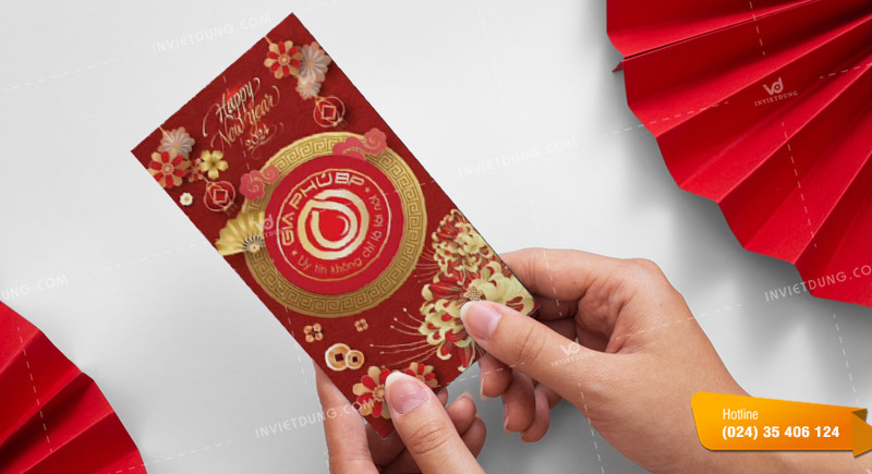 Mẫu bao lì xì bất động sản