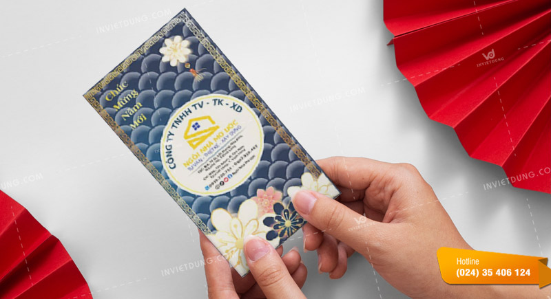Mẫu bao lì xì bất động sản