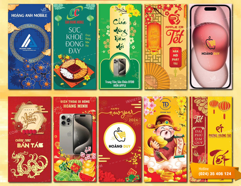 Mẫu bao lì xì cao cấp