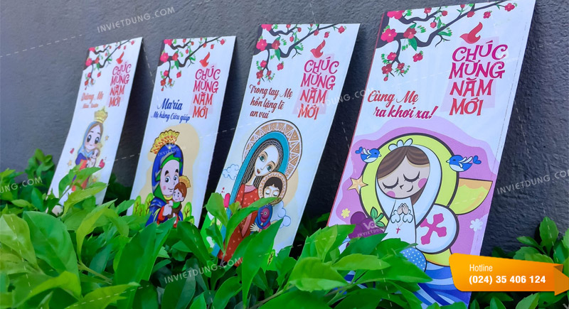 Kích thước mẫu bao lì xì công giáo thông dụng