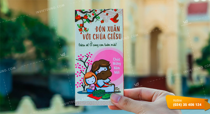 Mẫu bao lì xì công giáo