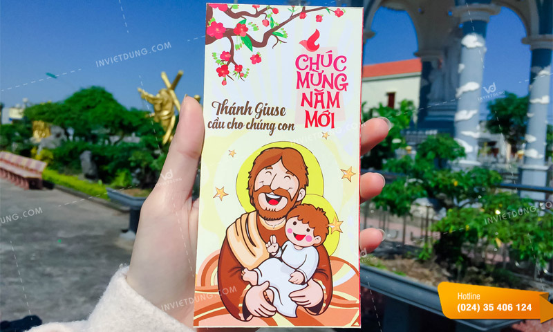 Mẫu bao lì xì công giáo