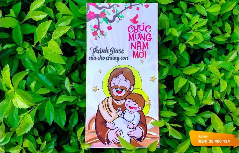 Mẫu bao lì xì công giáo