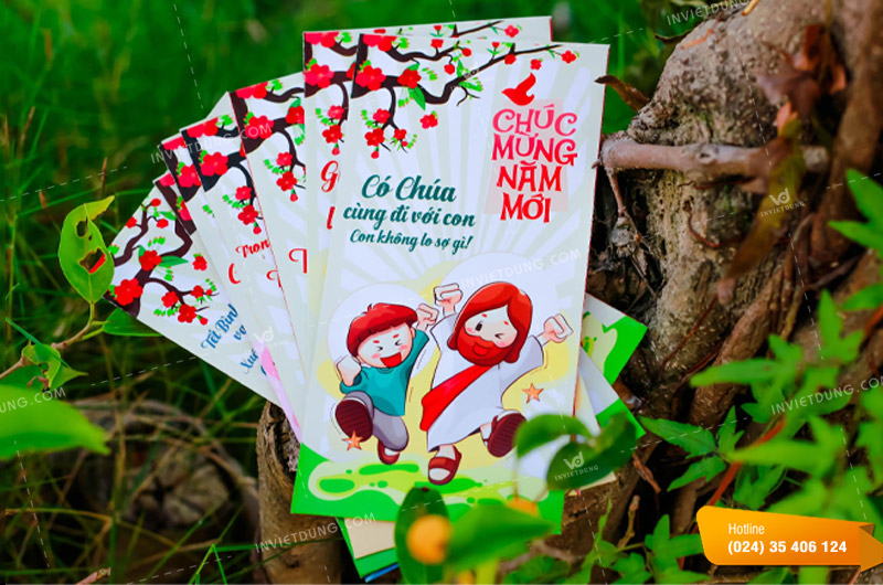 Mẫu bao lì xì công giáo