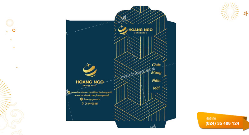 Mẫu bao lì xì công ty, doanh nghiệp