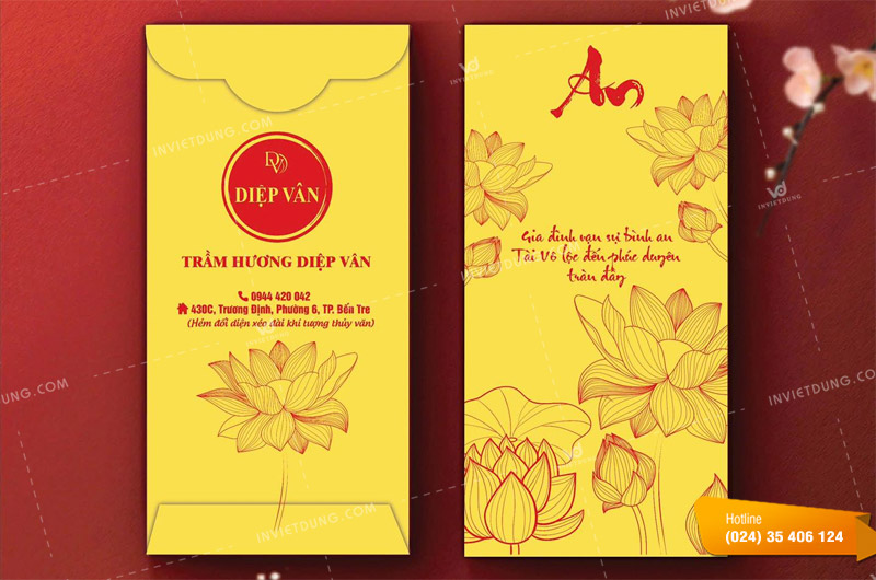 Những câu chúc trên mẫu bao lì xì công ty, doanh nghiệp ý nghĩa
