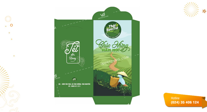 Mẫu bao lì xì công ty, doanh nghiệp