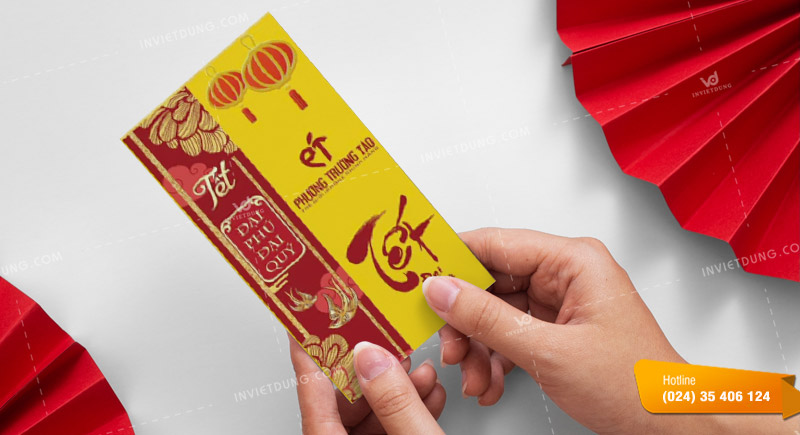 Mẫu bao lì xì cửa hàng di động
