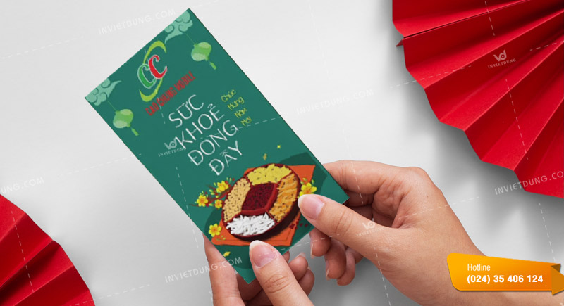 Mẫu bao lì xì cửa hàng di động