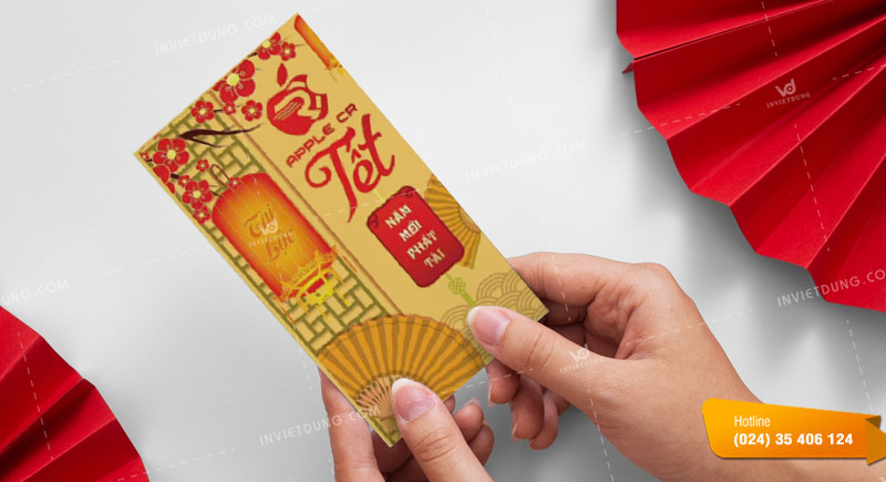 Mẫu bao lì xì cửa hàng di động