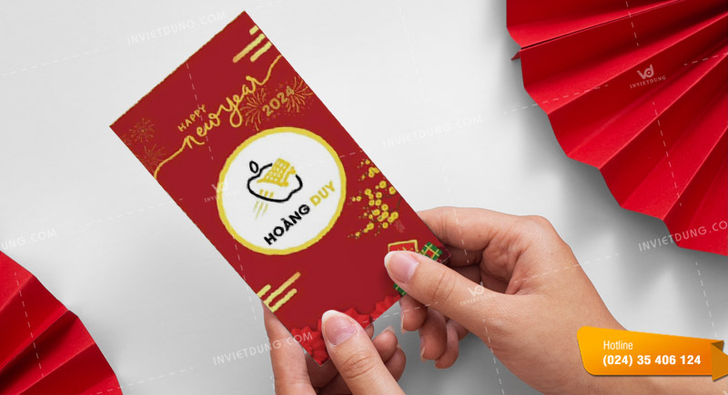 Mẫu bao lì xì cửa hàng di động