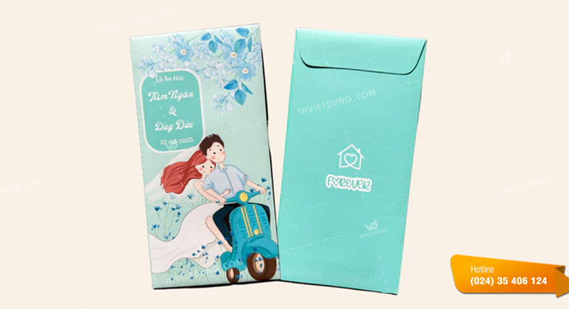 Mẫu bao lì xì đám cưới