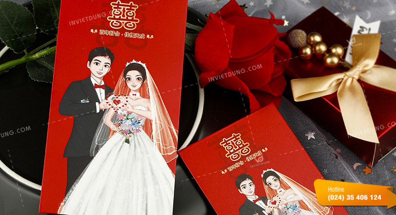 Mẫu bao lì xì đám cưới