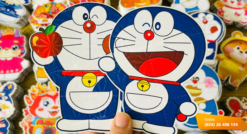Mẫu bao lì xì Doraemon đẹp