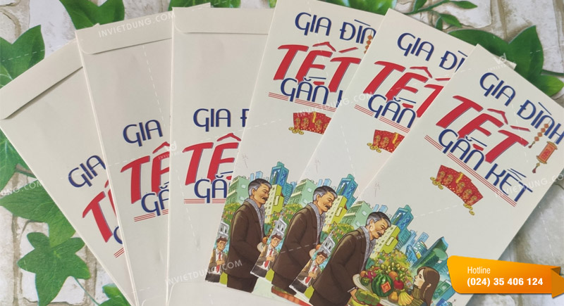 Mẫu bao lì xì giấy kraft đẹp