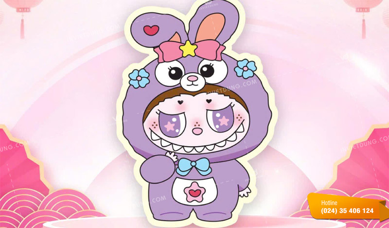Mẫu bao lì xì Labubu đẹp