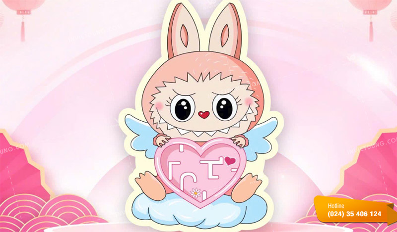 Mẫu bao lì xì Labubu đẹp