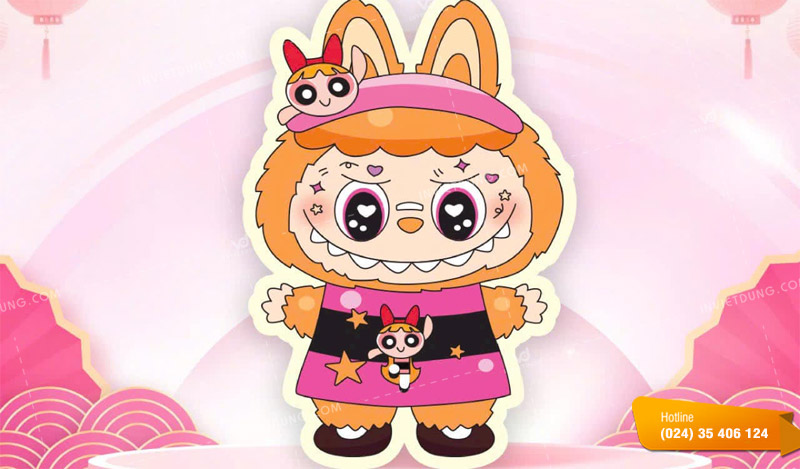 Mẫu bao lì xì Labubu đẹp