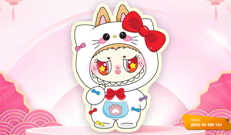 Mẫu bao lì xì Labubu đẹp