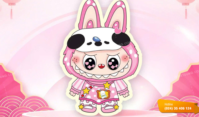 Mẫu bao lì xì Labubu đẹp