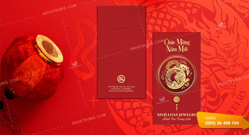 Bao lì xì màu đỏ tượng trưng cho điều gì?