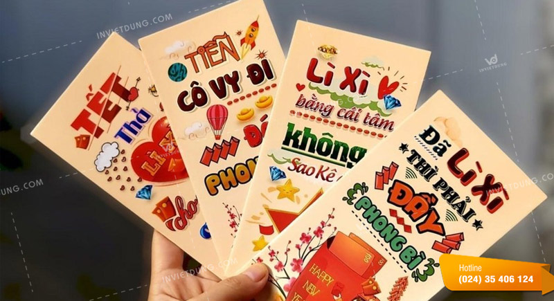 Những ý tưởng thiết kế mẫu bao lì xì meme cho dịp Tết