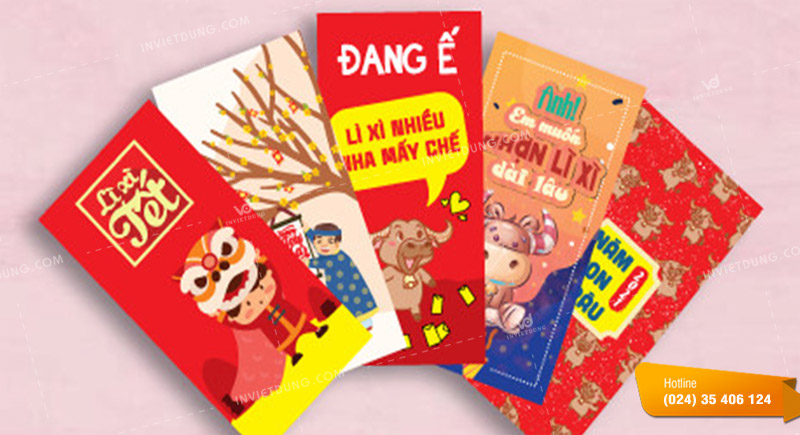 Những ý tưởng thiết kế mẫu bao lì xì meme cho dịp Tết