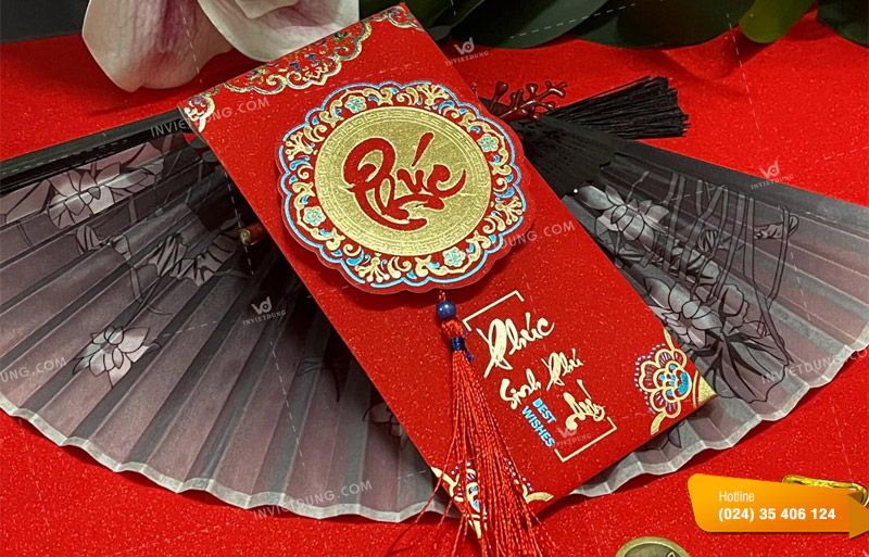 Mẫu bao lì xì Phúc Lộc Thọ