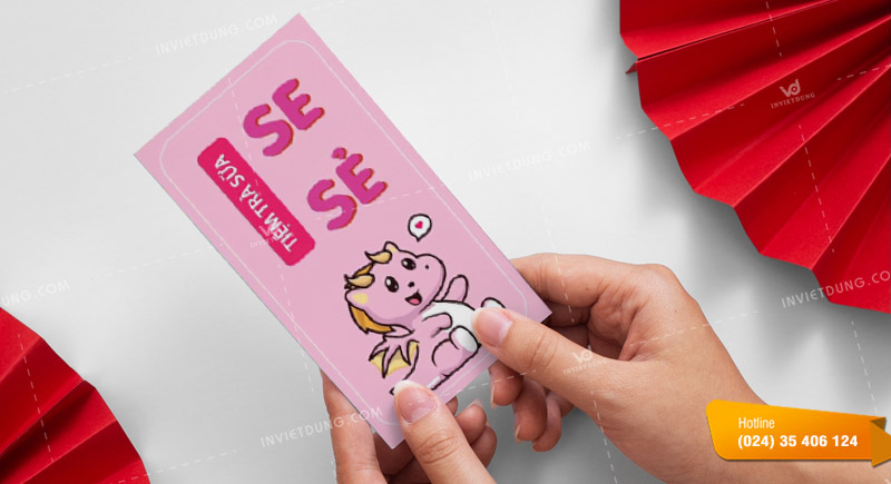 Mẫu bao lì xì quán coffee