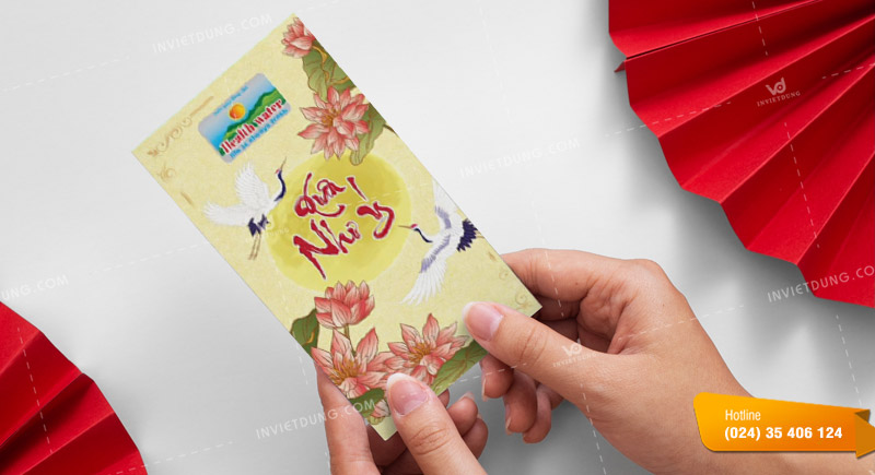 Mẫu bao lì xì quán coffee