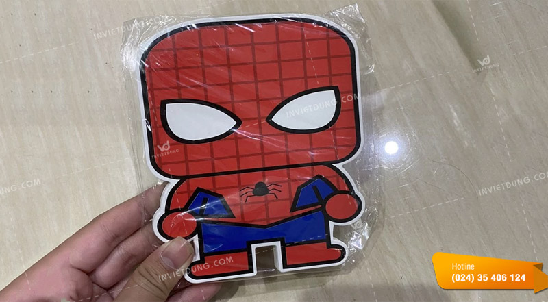 Mẫu bao lì xì hình siêu nhân