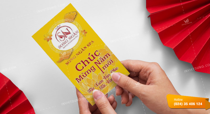 Mẫu bao lì xì spa, thẩm mỹ viện