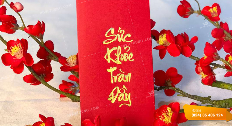 Mẫu bao lì xì thư pháp là gì?