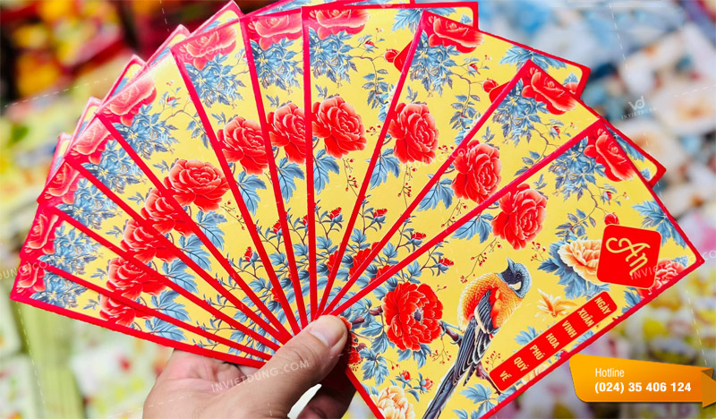Mẫu bao lì xì truyền thống