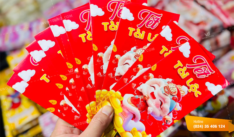 Mẫu bao lì xì truyền thống
