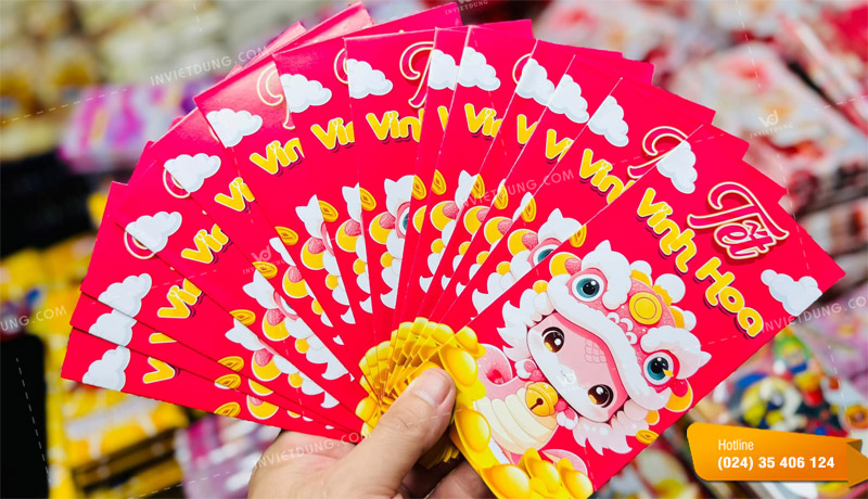 Mẫu bao lì xì truyền thống