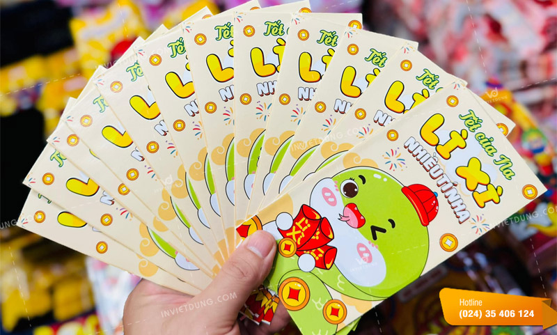 Mẫu bao lì xì truyền thống