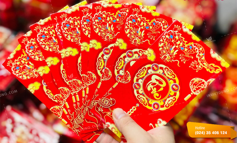 Mẫu bao lì xì truyền thống