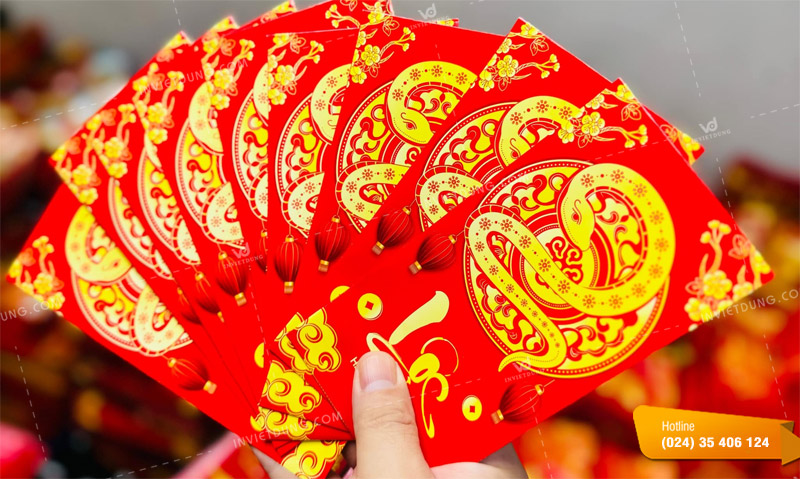 Mẫu bao lì xì truyền thống