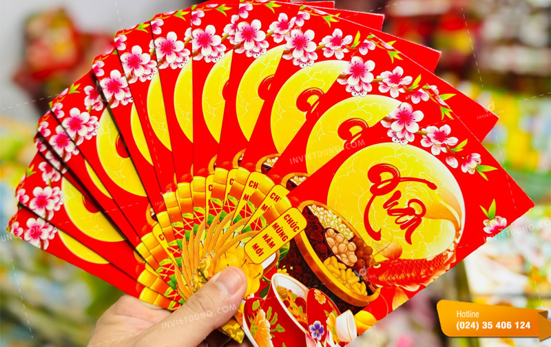 Mẫu bao lì xì truyền thống