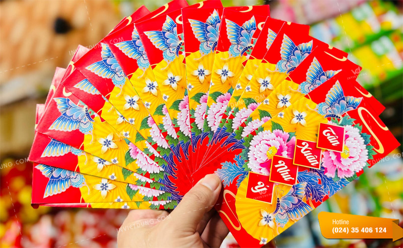 Mẫu bao lì xì truyền thống