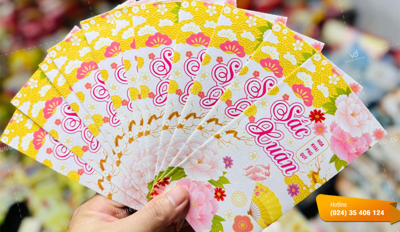 Mẫu bao lì xì truyền thống