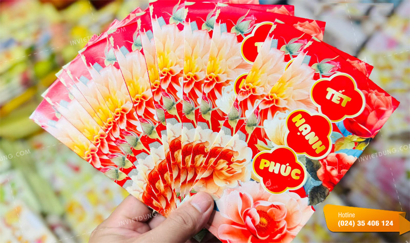Mẫu bao lì xì truyền thống