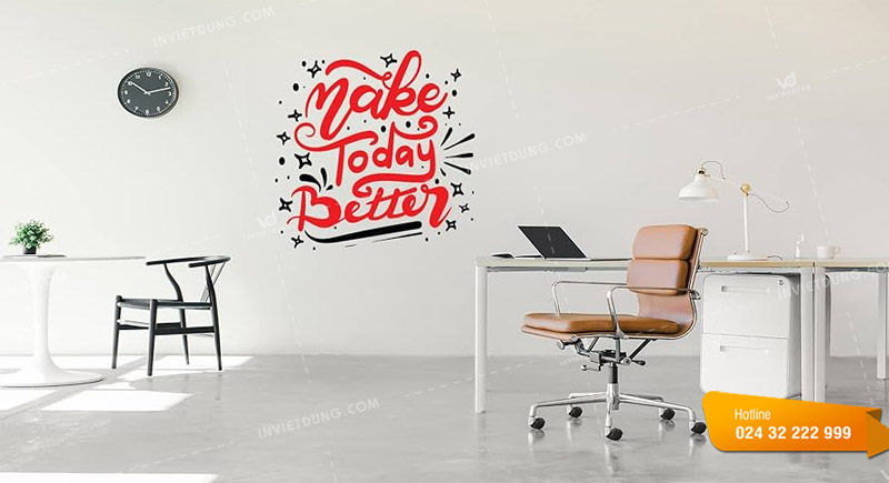 Mẫu decal dán tường